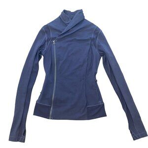 Lululemon Women's Bhakti Yoga Jacket size 4 grey tone, charcoal